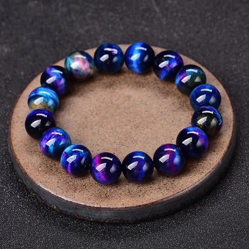 Galaxy tiger eye - galaxy, 8mm