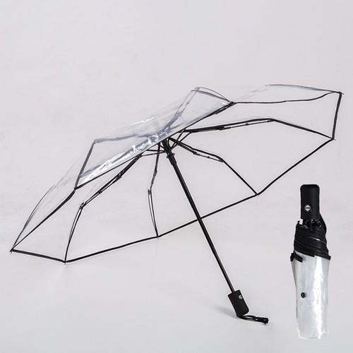 Transparent clear umbrella - transparent,