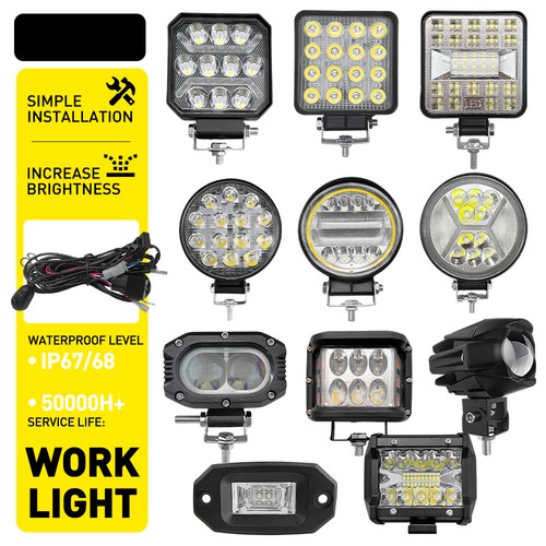 Led work light - work,
