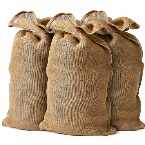4pcs heavy duty jute sacks - heavy,