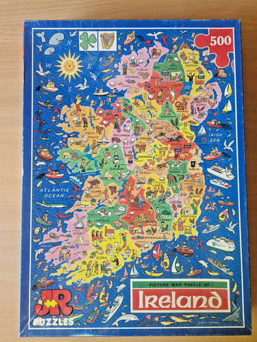 Picture map ireland - jr,