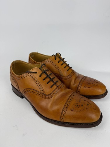Loake somerton tan leather - somerton, cap