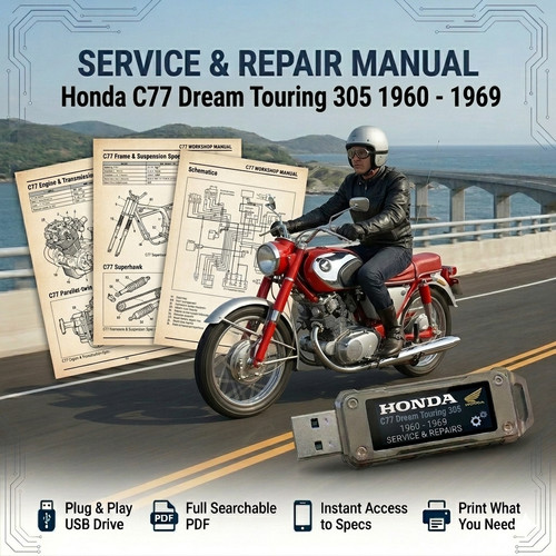 Honda dream touring 305 - honda,