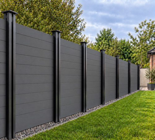 Composite fence complete - fence,
