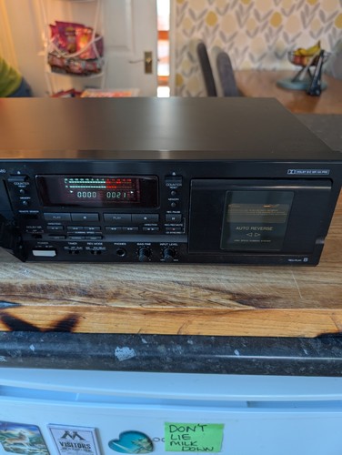 Denon drw 580 double cassette - drw-580,