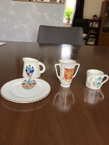 Antique british crested china - british,