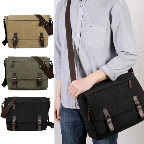 Canvas bag vintage - vintage, army