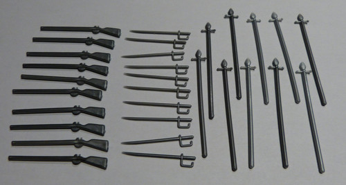 Timpo toys sabers - ,, guns