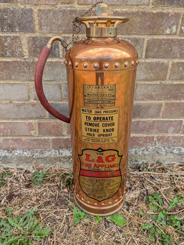 Antique brass the fire - brass, l&g
