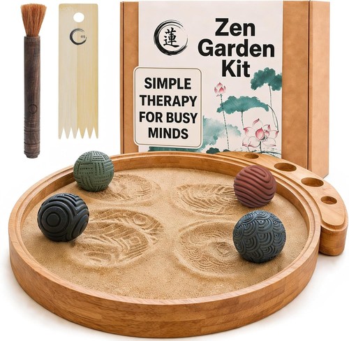 Enso zen garden for desk - garden,