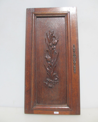 Antique wooden panel door - wooden,