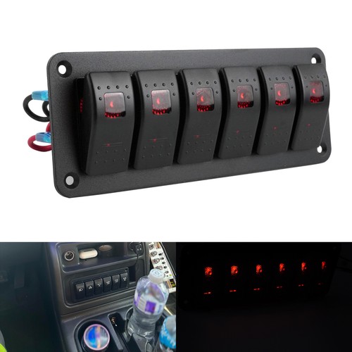 Gang rocker switch control - rocker,