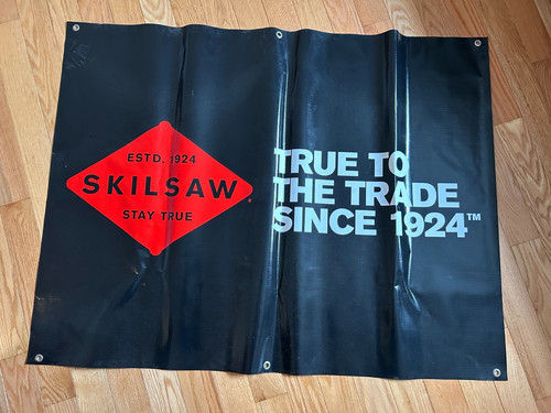 Skil saw advertising vinyl - saw,
