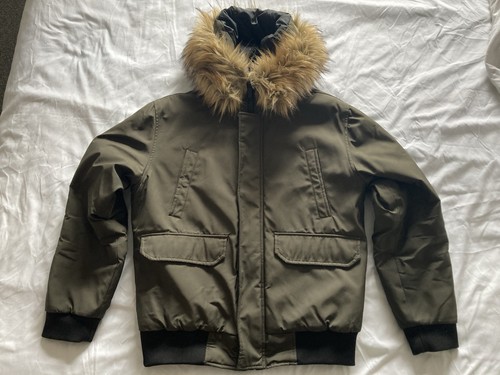 Zara coat green eu - coat, xl