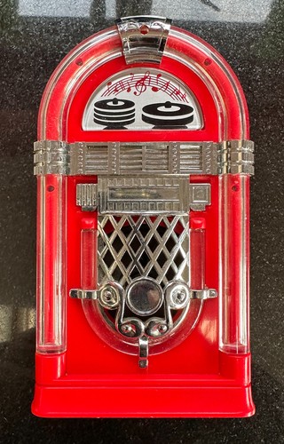 Vintage 15cm tall jukebox - vintage,