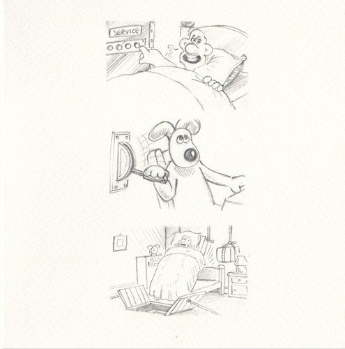 Wallace and gromit - and, greeting