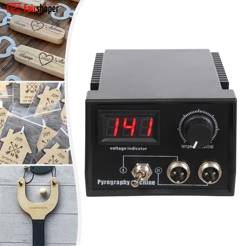 Wood burner pyrography - wood, kit