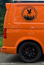 Camper Van Sticker Viking