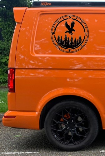 Camper van sticker viking - camper,