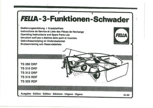 Fella hay rake - fella,