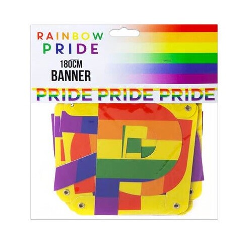 Rainbow pride banner - rainbow, gay