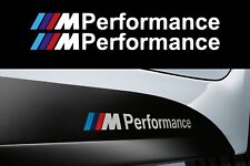 2 M Performance Compatible Sticker Stickers for BMW Choose Size