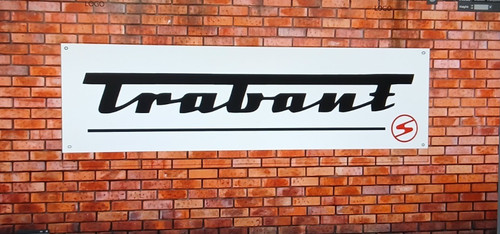 Trabant car banner classic - trabant,