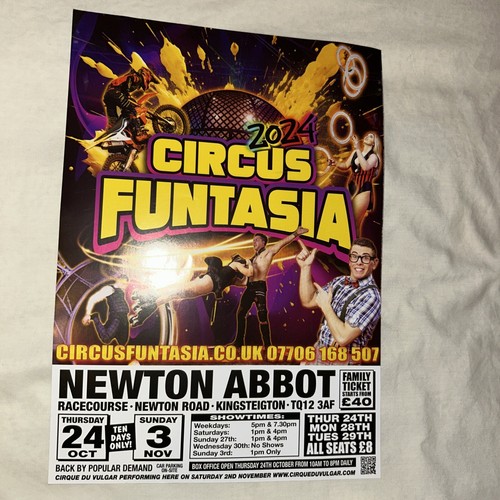 Circus funtasia poster - poster,