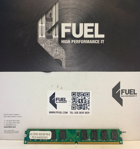 Kingston 2gb ddr2 ram memory - kingston,