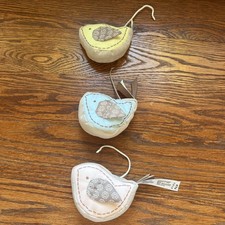 Fisher Price Swing Set of 3 Plush Birds •Mobile Toy Replacement Part