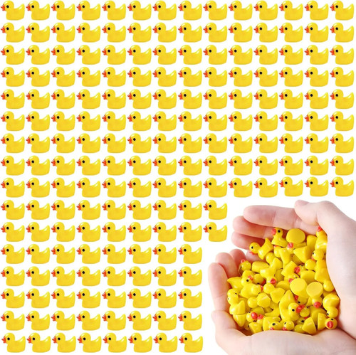 Mini resin ducks set tiny - mini,