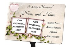 Personalised Memorial Plaque &