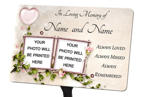 Personalised memorial plaque - personalised,