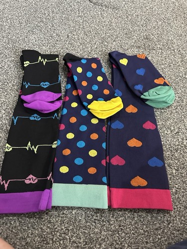 Long hearts polka dot - long,