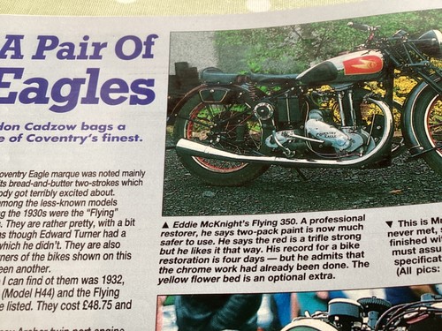Coventry eagles motorcycle - coventry,