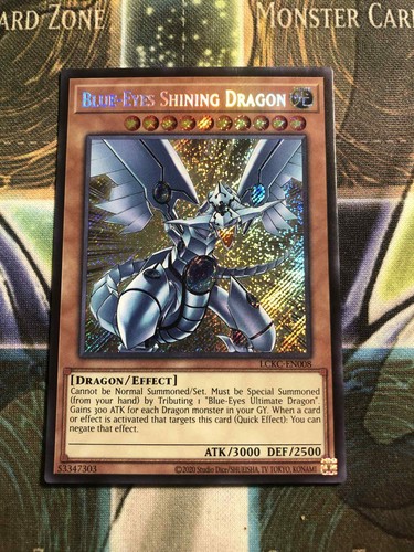 Blue eyes shining dragon - blue-eyes,