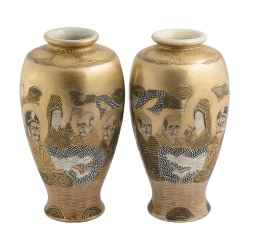 Pair antique japanese - antique,