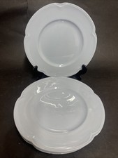 Vintage Set Of Six Johnson Brothers Utility  Greydawn 20cm Dessert Plates & Cake