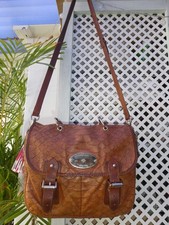 Mulberry Oak leather Trout  Bag