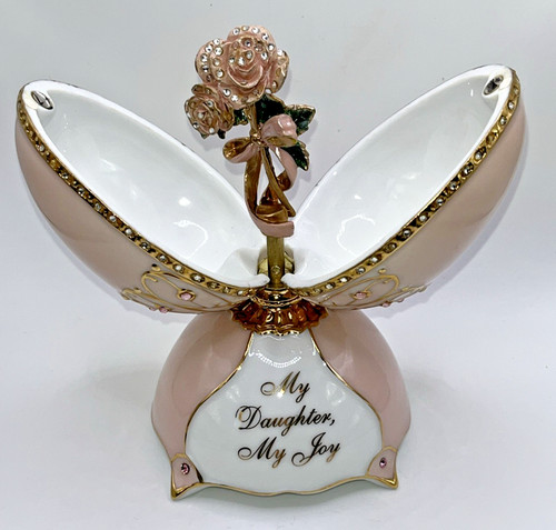 Musical porcelain egg - musical,