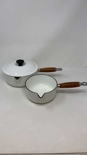 Creuset saucepan set white - le,