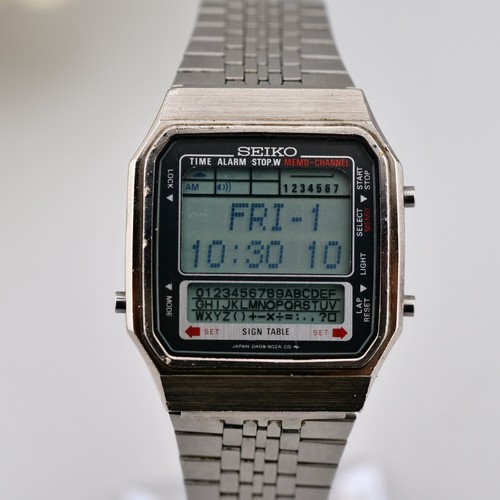Seiko d409 5020 memo diary - seiko,