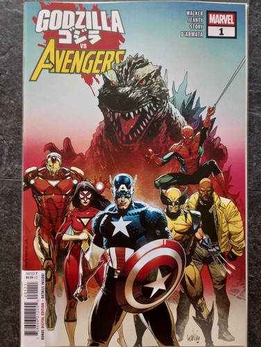 Godzilla avengers issue - vs,