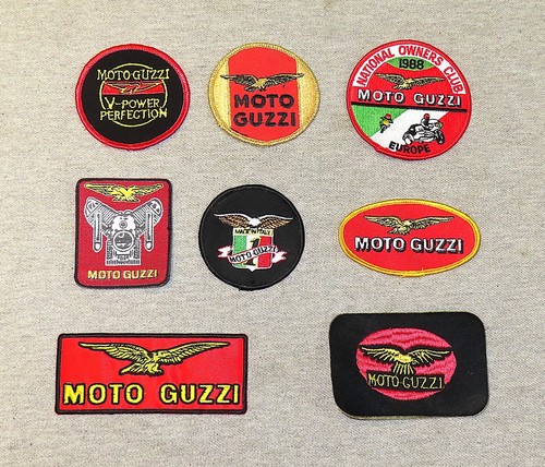 Moto guzzi patch lot - patch, falcone