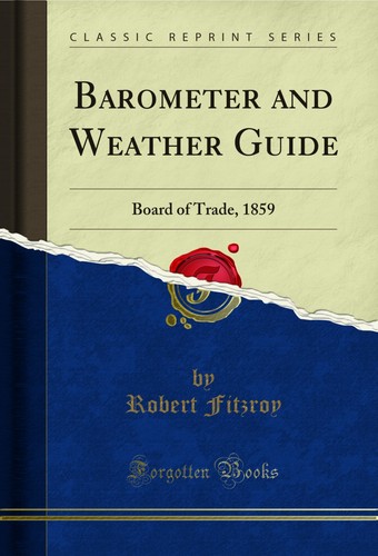 Barometer and weather guide - and,