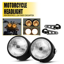 Motorcycle Twin Headlight Dual