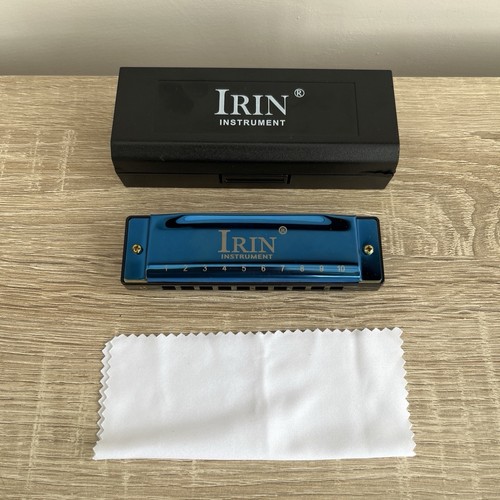 Irin blue hole diatonic - blue, 10-hole