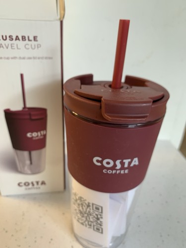 Costa coffee reusable tumbler - reusable,