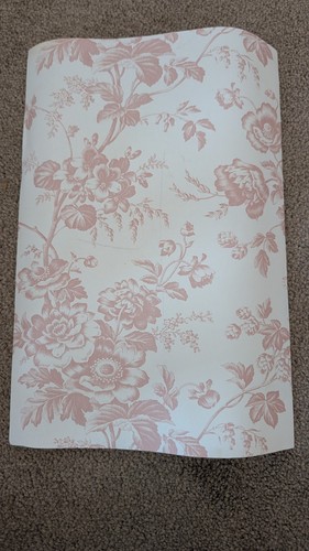 Anemone toile pink floral - pink,