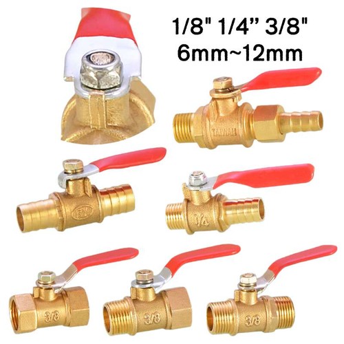 Brass lever ball valve bsp - lever,